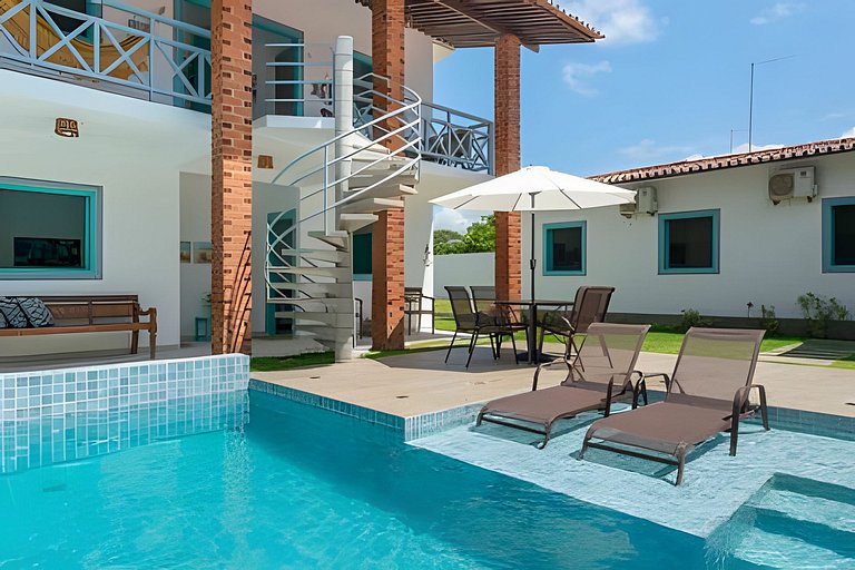 Casa Marina | Piscina e 7 Quartos | 22 Pessoas
