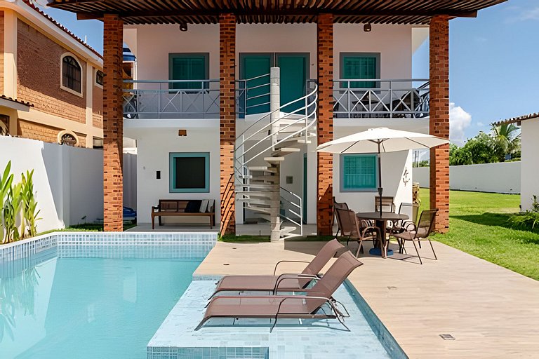 Casa Marina | Piscina e 7 Quartos | 22 Pessoas