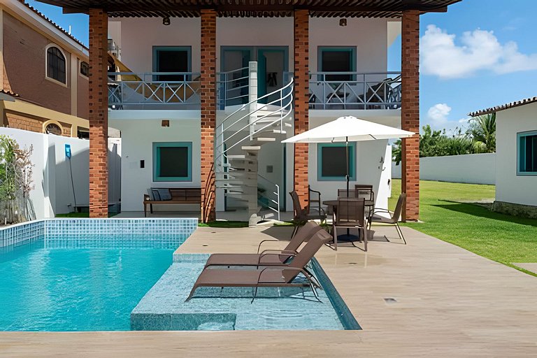 Casa Marina | Piscina e 7 Quartos | 22 Pessoas