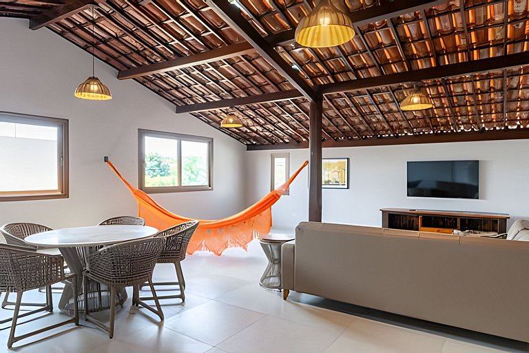 Casa Lú | 5 Suítes | 80m da Praia | Até 18 pessoas