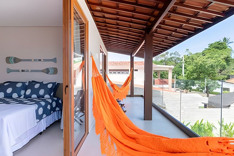 Casa Lú | 5 Suítes | 80m da Praia | Até 18 pessoas