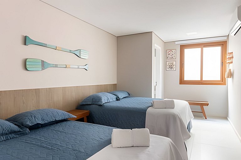 Casa Lú | 5 Suítes | 80m da Praia | Até 18 pessoas