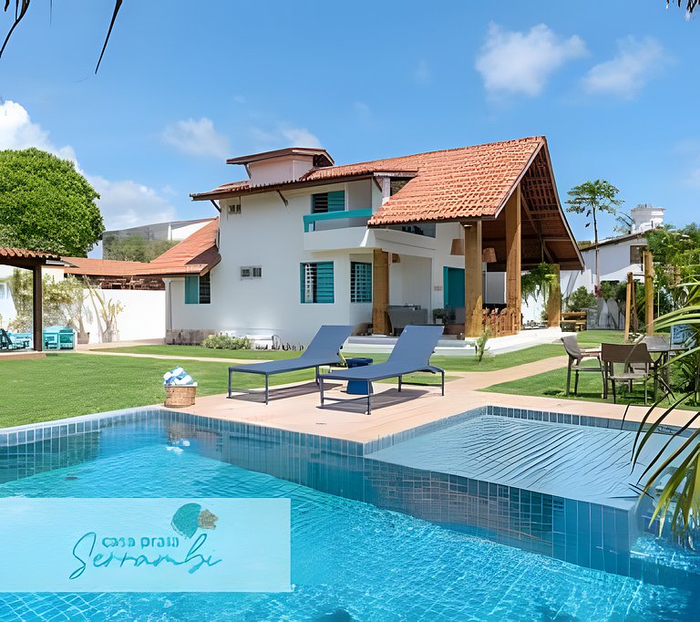 Casa Malu | 5 Quartos | 100m da Praia