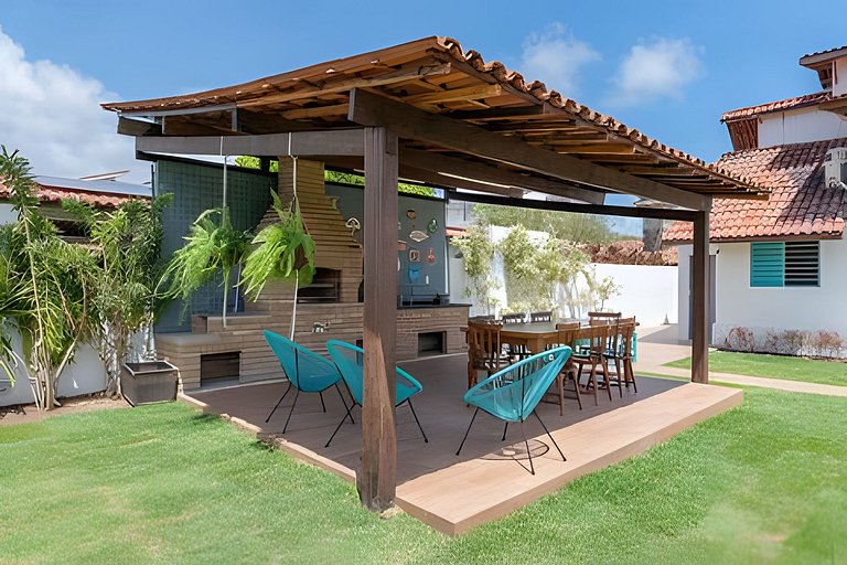 Casa Malu | 5 Quartos | 100m da Praia