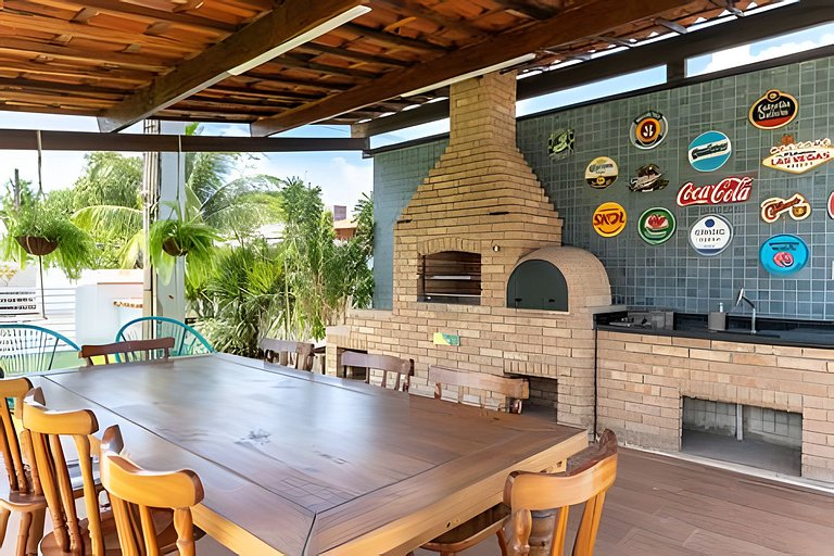 Casa Malu | 5 Quartos | 100m da Praia