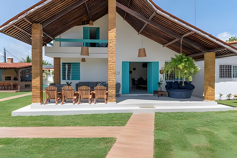 Casa Malu | 5 Quartos | 100m da Praia
