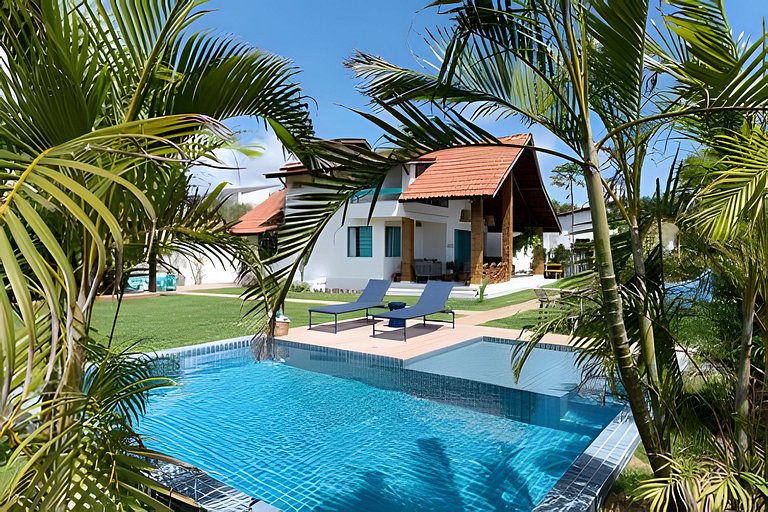 Casa Malu | 5 Quartos | 100m da Praia