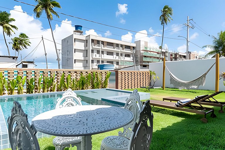 Casa Bia | Piscina | 50m da Praia | Até 12 pessoas