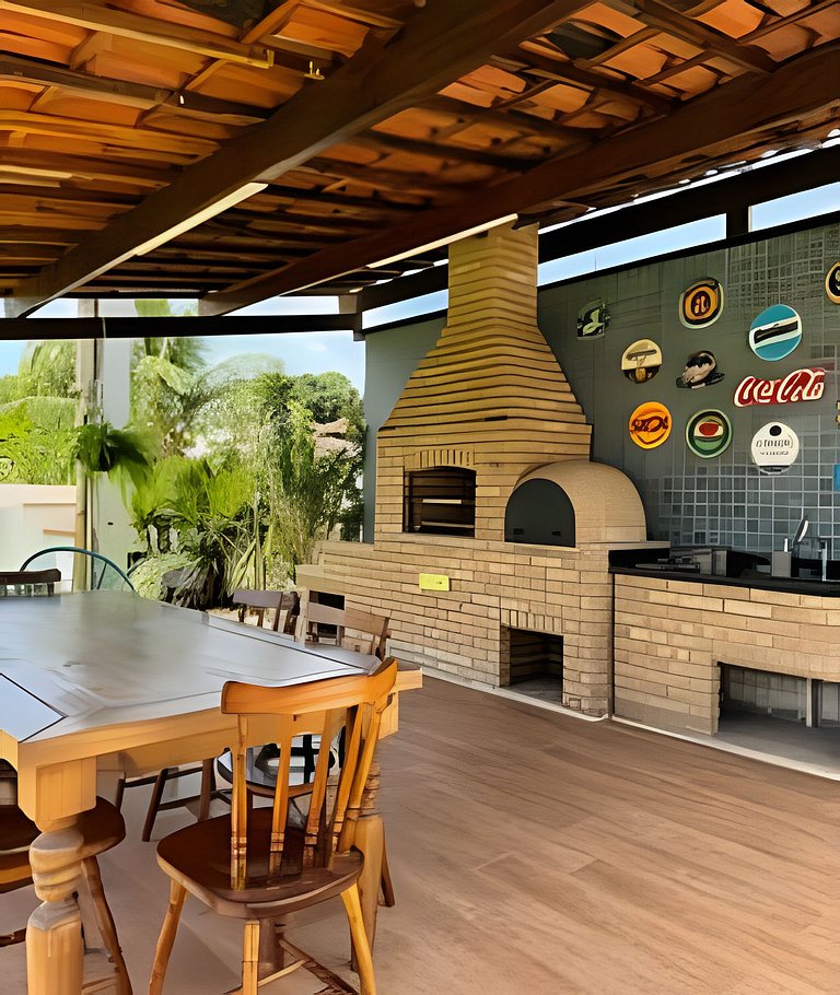 Casa Malu | 5 Quartos | 100m da Praia