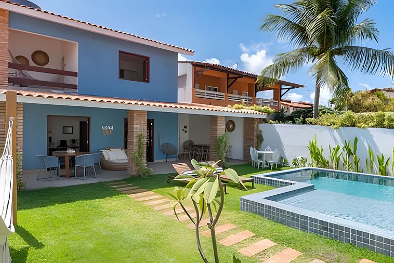 Casa Bia | Piscina | 50m da Praia | Até 12 pessoas