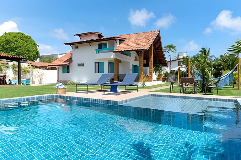 Casa Malu | 5 Quartos | 100m da Praia