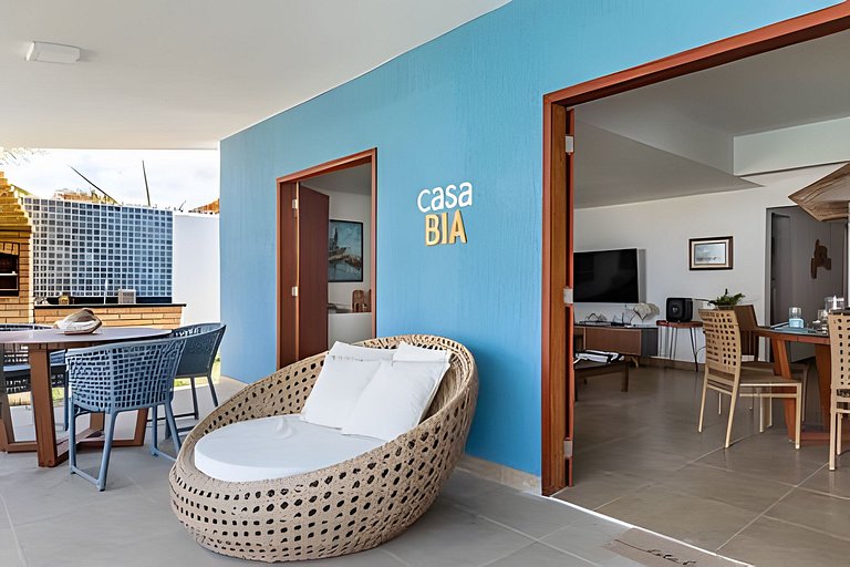 Casa Bia | Piscina | 50m da Praia | Até 12 pessoas