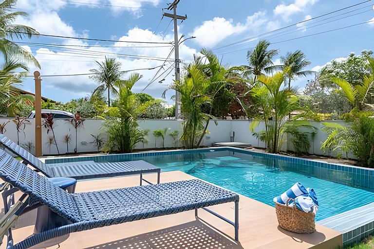 Casa Malu | 5 Quartos | 100m da Praia