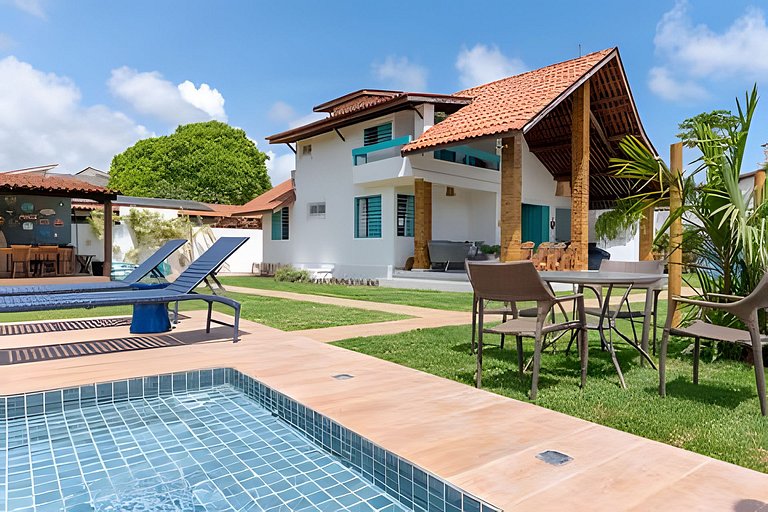 Casa Malu | 5 Quartos | 100m da Praia