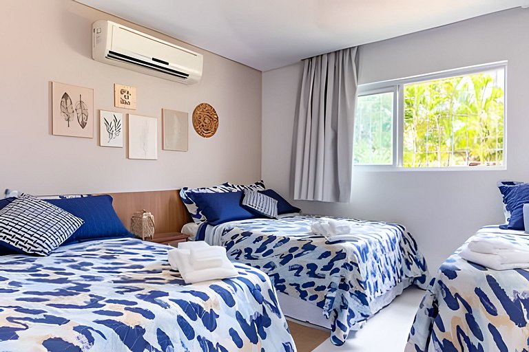 Casa Malu | 5 Quartos | 100m da Praia