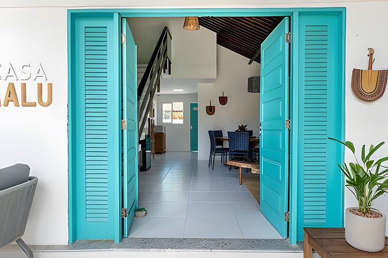 Casa Malu | 5 Quartos | 100m da Praia