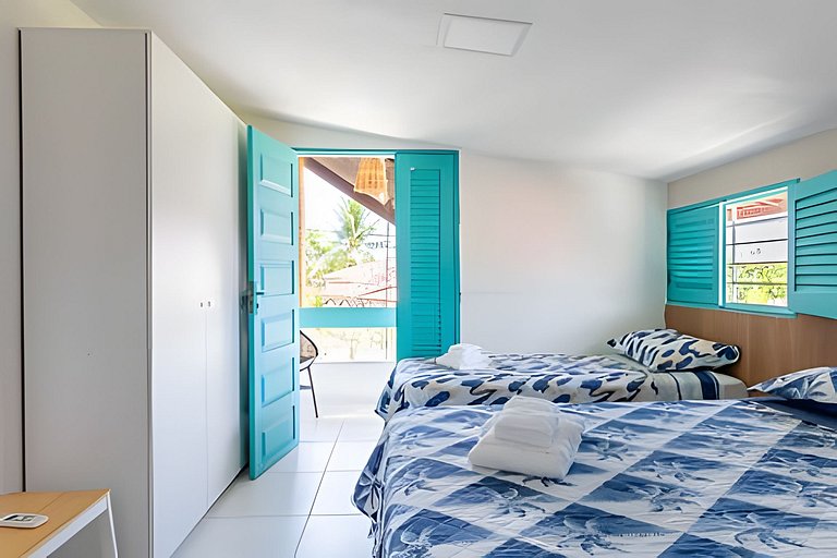 Casa Malu | 5 Quartos | 100m da Praia