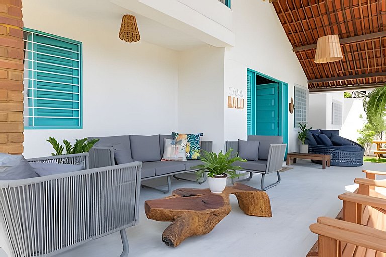 Casa Malu | 5 Quartos | 100m da Praia