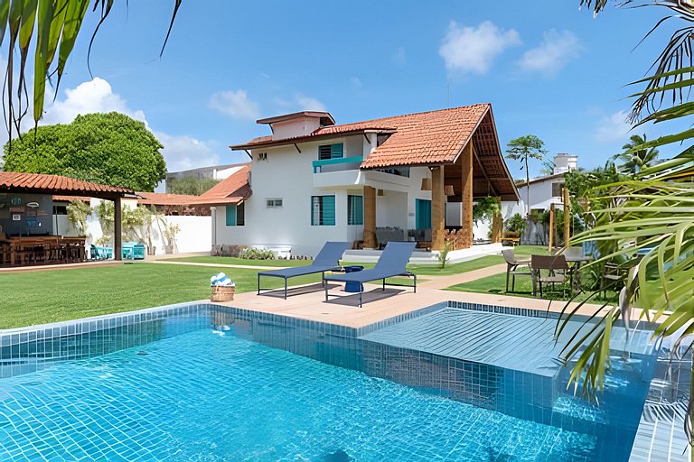 Casa Malu | 5 Quartos | 100m da Praia